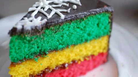 Rainbow Cookie Cake Recipe