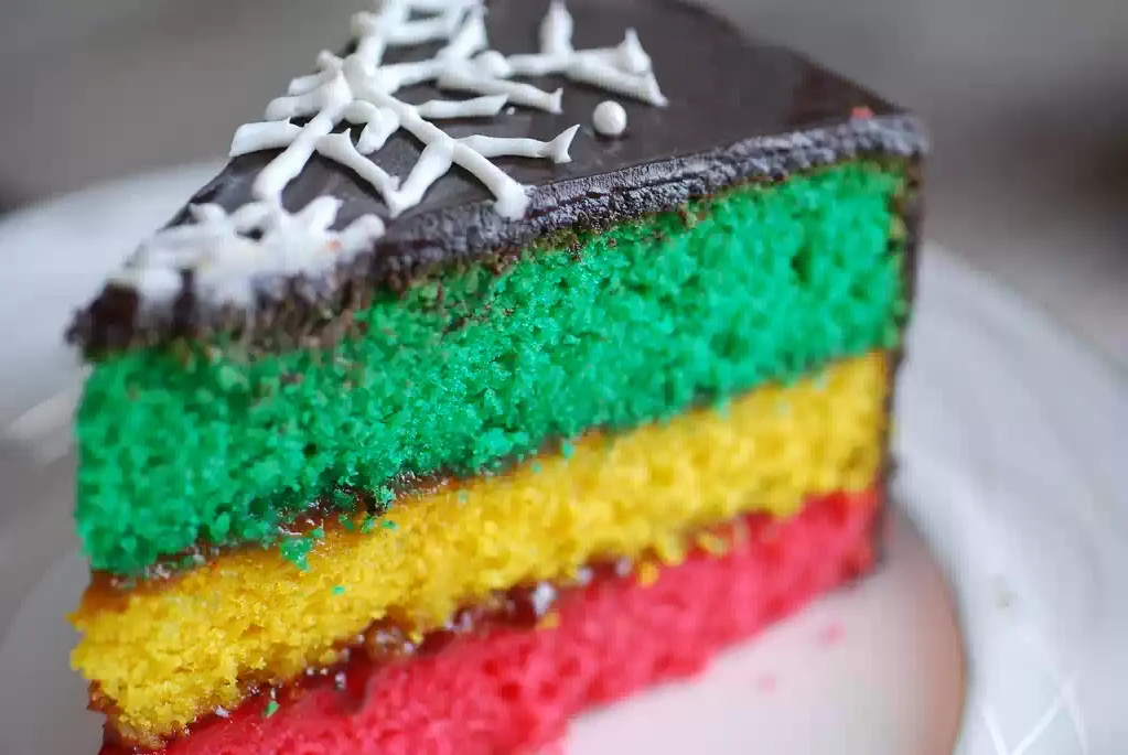 Rainbow Cookie Cake Recipe