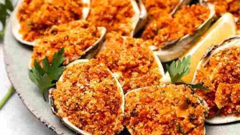 Italian Baked Stuffed Clams Recipe