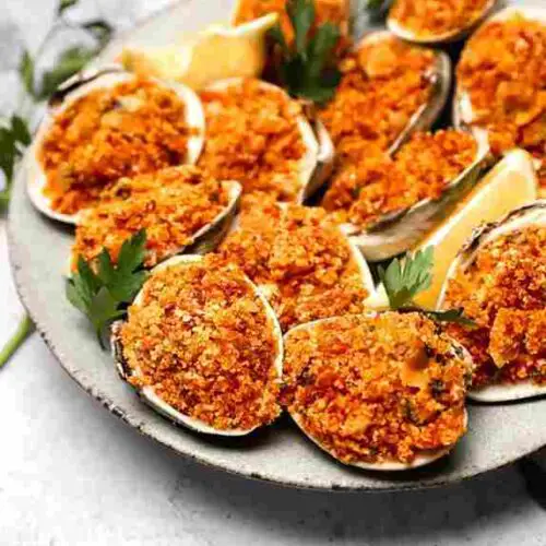 Italian Baked Stuffed Clams Recipe