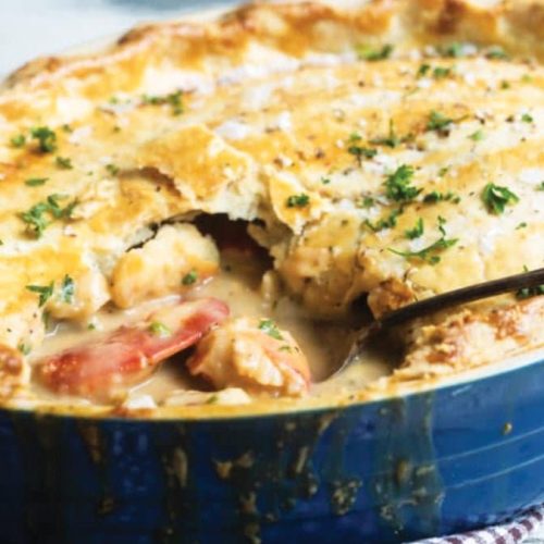 Hilltop Steakhouse Lobster Pie Recipe